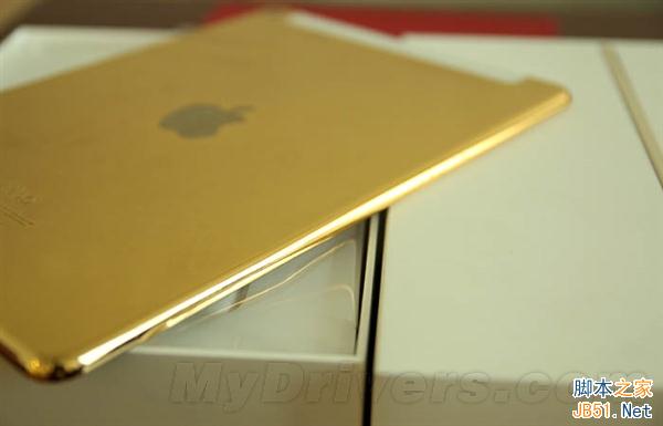 閃瞎眼：24K純金版iPad Air 2亮相