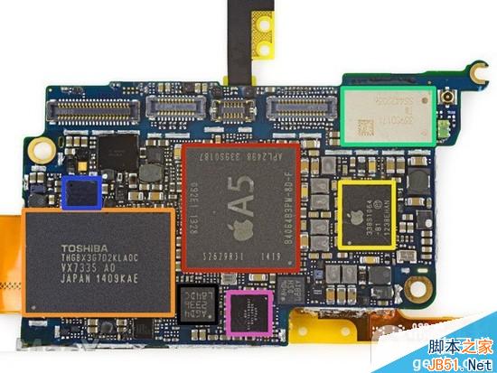 16GB iPod touch5最全拆解 內部與以往一樣