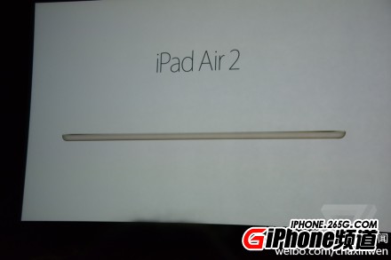 蘋果iPad Air2發布會圖文直播 新iPad Air發布會直播