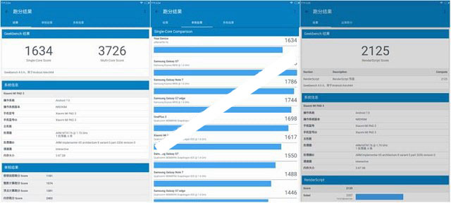 小米平板3跑分多少？聯發科MT8176小米平板3性能測試