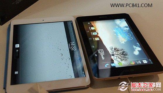 華碩Fonepad與知名的iPad mini相似
