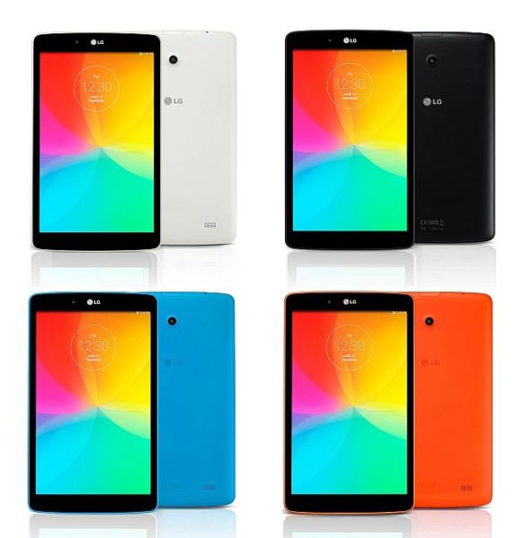 LG發LTE版G Pad 8.0平板 四色可選風格同G3