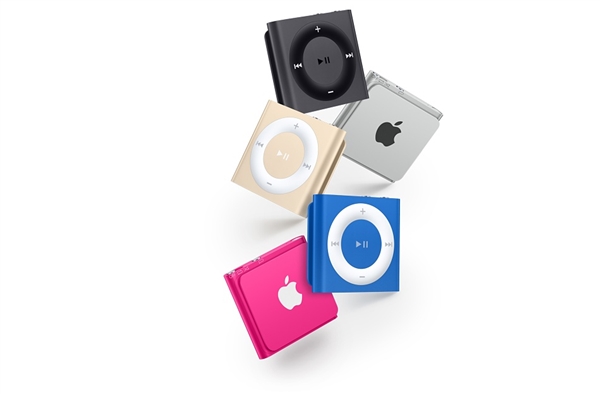 iPod nano、iPod shuffle難得升級：只有新顏色