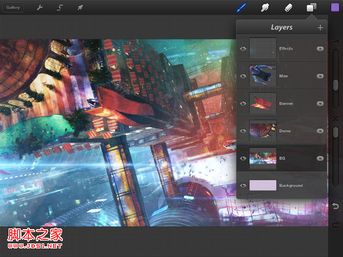 iPad最佳繪圖應用Procreate增加全新操作工具