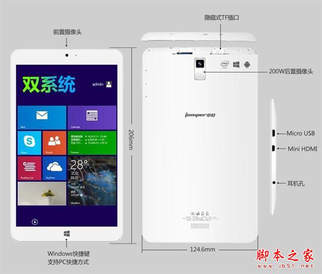 寸雙系統平板典范！中柏mini2售699元