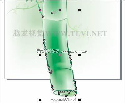 使用CorelDRAW繪圖具有水墨畫效果的《香水廣告》,PS教程,思緣教程網