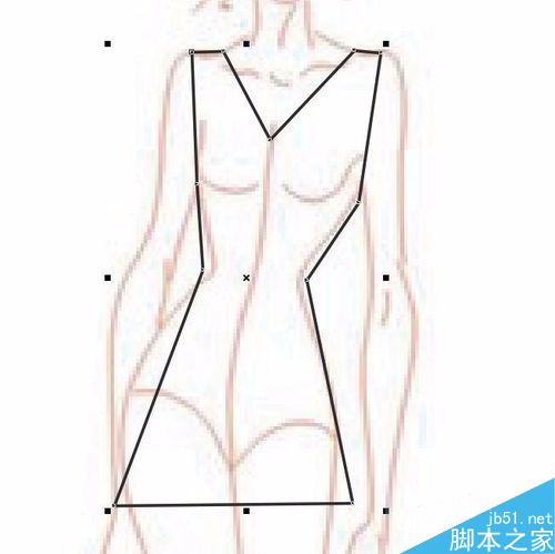 怎樣用CDR+PS畫服裝效果圖？