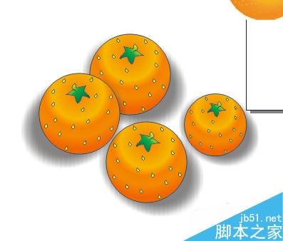 怎樣在CorelDRAW中畫橘子