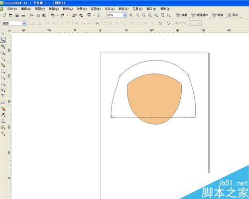 用CorelDRAW怎么繪制櫻桃小丸子（貝塞爾工具）