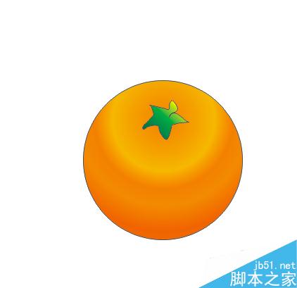 怎樣在CorelDRAW中畫橘子