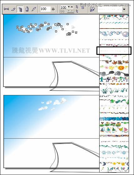CorelDRAW繪制街道場景教程之歐洲小鎮,破洛洛