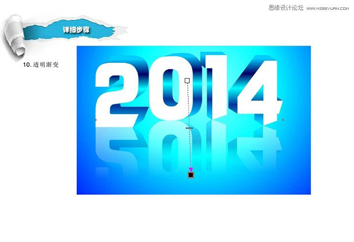 CorelDraw制作2014特效藝術字教程,
