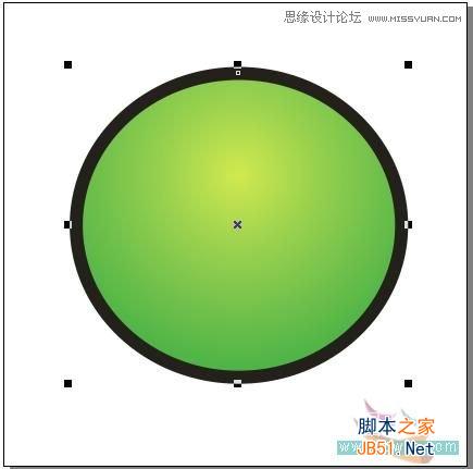 CoreDRAW繪制大眼晴笑容的卡通表情