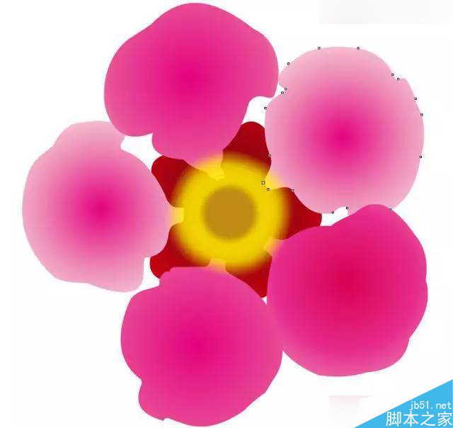 CorelDraw繪制逼真的中國風梅花圖教程,PS教程,思緣教程網
