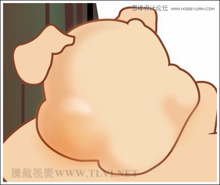 CorelDRAW繪制可愛的泡泡豬卡通插畫,破洛洛