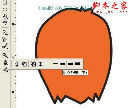 CorelDRAW插畫實例剖析：我的卡通女友