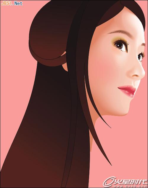 CoreIDRAW打造古典美女　寫實人物制作詳解