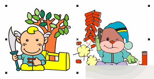 CorelDRAW 12循序漸進-對象的選取 武林網 CorelDraw入門教程