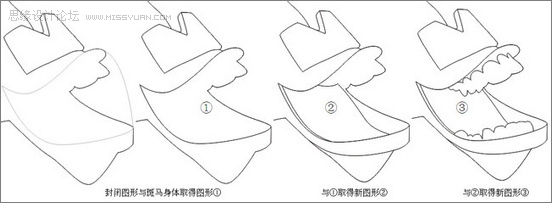 CorelDraw詳細打造打造三維動感斑馬,武林網