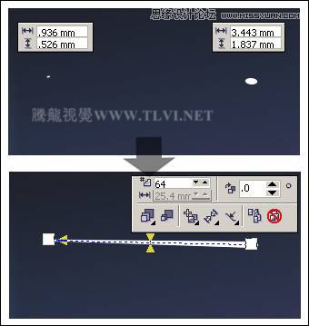 CorelDRAW繪制月圓之夜飛逝的流星教程,破洛洛