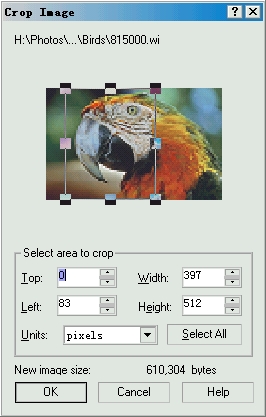 CorelDRAW 導入時Crop（修剪）位圖 武林網 CorelDraw入門教程