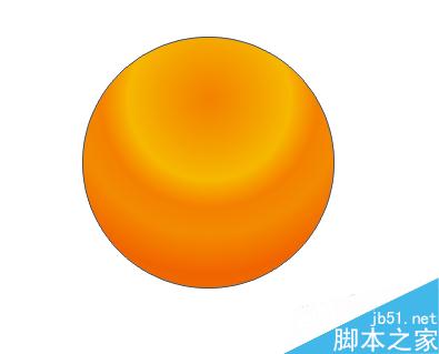 怎樣在CorelDRAW中畫橘子