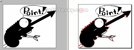 coreldraw中的點陣圖轉矢量圖 武林網 CorelDraw使用技巧教程