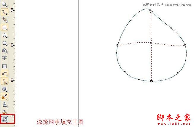 CorelDRAW解析網狀填充運用教程,武林網