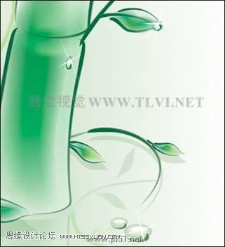 使用CorelDRAW繪圖具有水墨畫效果的《香水廣告》,PS教程,思緣教程網
