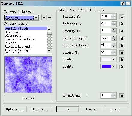 CorelDRAW 特殊填充 武林網 CorelDraw入門教程