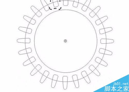 CorelDRAW繪制立體齒輪教程