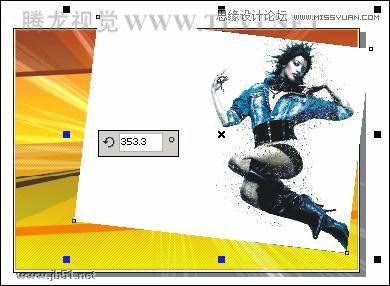 CorelDRAW設計俱樂部宣傳海報,PS教程,思緣教程網