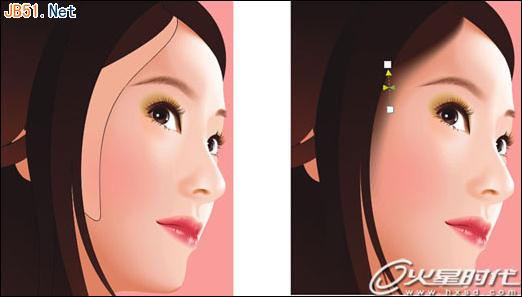 CoreIDRAW打造古典美女　寫實人物制作詳解