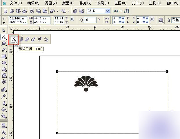 CorelDRAW繪制漂亮的花紋邊框 武林網 CorelDraw實例教程