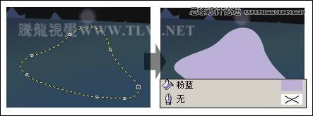 CorelDRAW繪制月圓之夜飛逝的流星教程,破洛洛