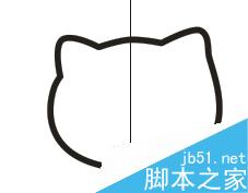 CorelDRAW中怎么畫KT貓