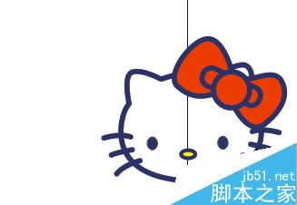 CorelDRAW中怎么畫KT貓