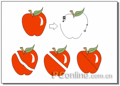 CorelDRAW 12循序漸進-對象的編輯 武林網 CorelDraw入門教程