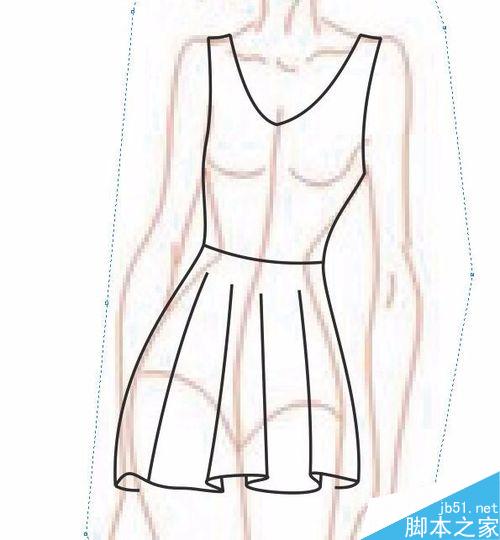 怎樣用CDR+PS畫服裝效果圖？