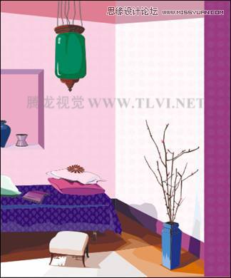 CorelDRAW實例制作時尚家居插畫教程,破洛洛