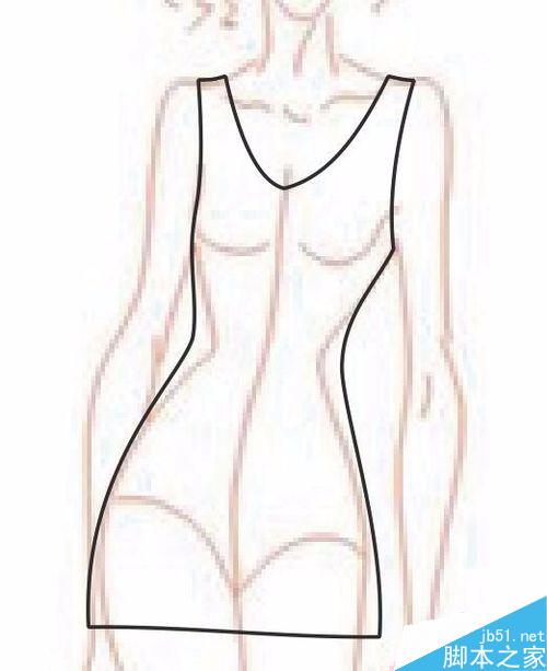 怎樣用CDR+PS畫服裝效果圖？