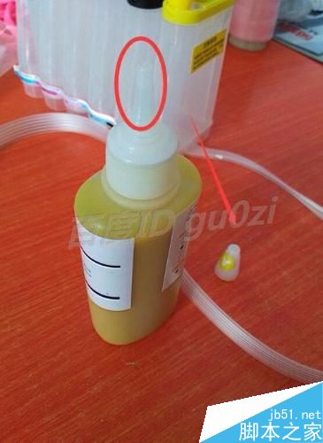 空的連續供墨系統怎么添加墨水墨盒如何抽出空氣