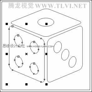在CorelDRAW中為對象填選擇顏色,破洛洛