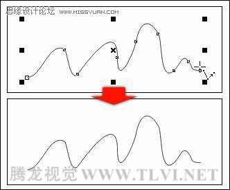 CorelDRAW中多點線工具的應用,破洛洛