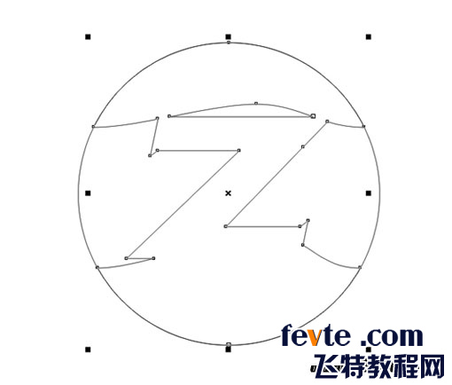 CDR繪制金屬質感標志 武林網 CDR實例教程
