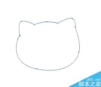 CorelDRAW中怎么畫KT貓
