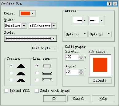 CorelDRAW 編輯輪廓線 武林網 CorelDraw入門教程