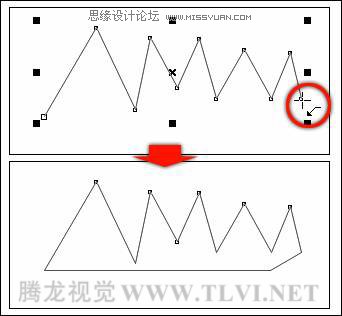 CorelDRAW中多點線工具的應用,破洛洛