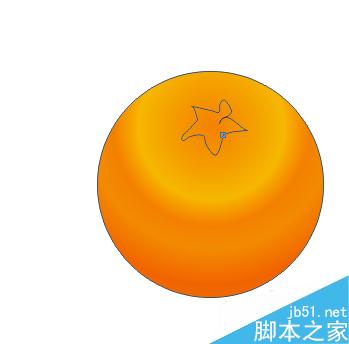 怎樣在CorelDRAW中畫橘子