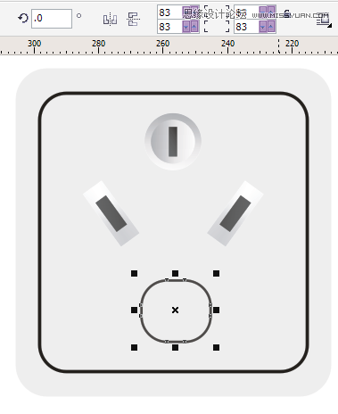 CorelDraw制作簡單的開關教程,破洛洛